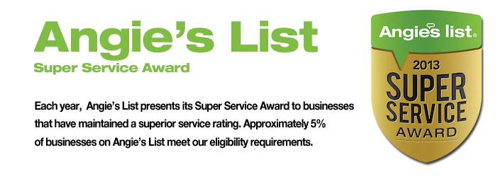 QC Cleaning Angie's List Super Service Award