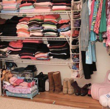 Closet Organizing Clothes After Closet Organizing Clothes After