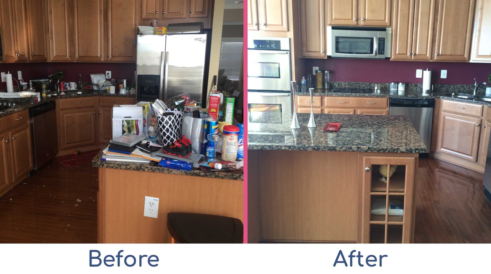 Kitchen Cleaning & Organizing